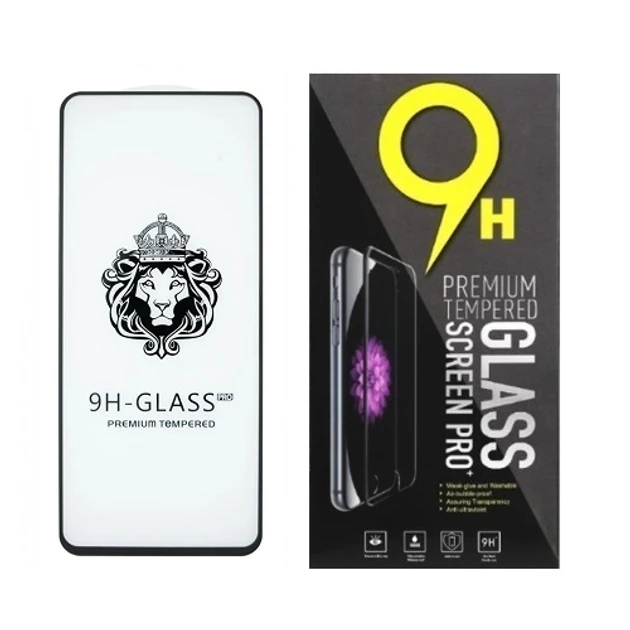 Захисне скло для Xiaomi Redmi 13 з чорною рамкою