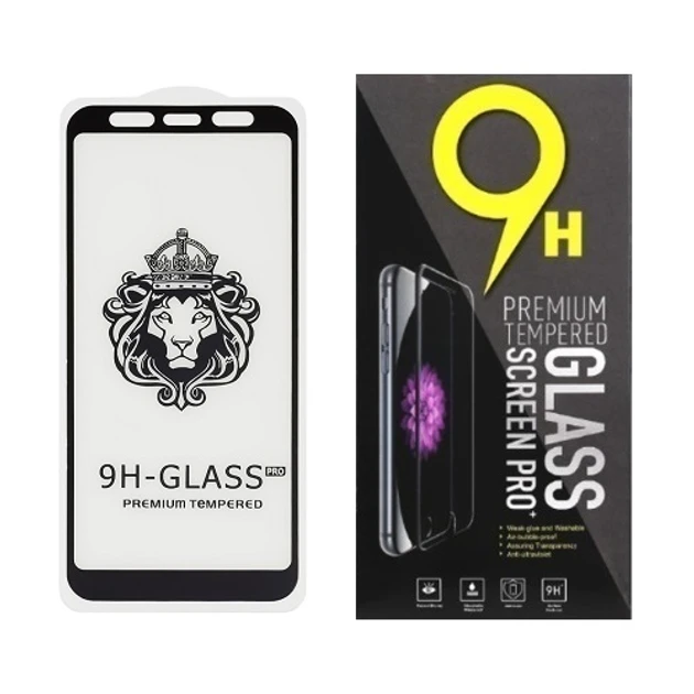 Захисне скло для Asus ZenFone Max Pro M1 (ZB602KL) з чорною рамкою