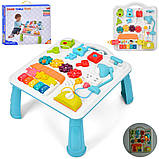 Дитячий столик 6017 розвиваючий центр, фото 4