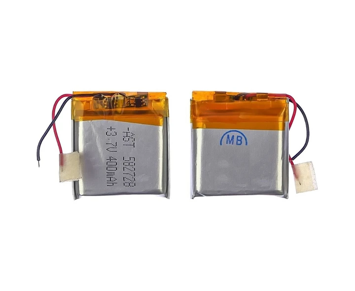 Акумулятор 582728P для смарт годинника Q80, Q90, Q523 5,8 х 27 х 28 мм універсальний з контролером 400 mAh