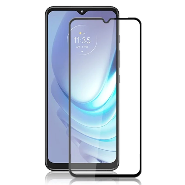 Захисне скло для Motorola Moto G50 4G XT2137-1, XT2137-2 з чорною рамкою