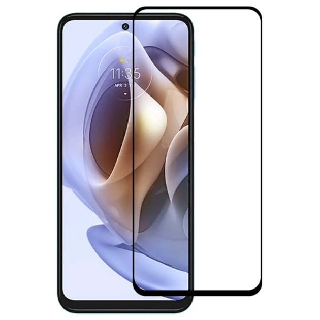 Захисне скло Motorola Moto G31, XT2173-3, PASL0004IN з чорною рамкою