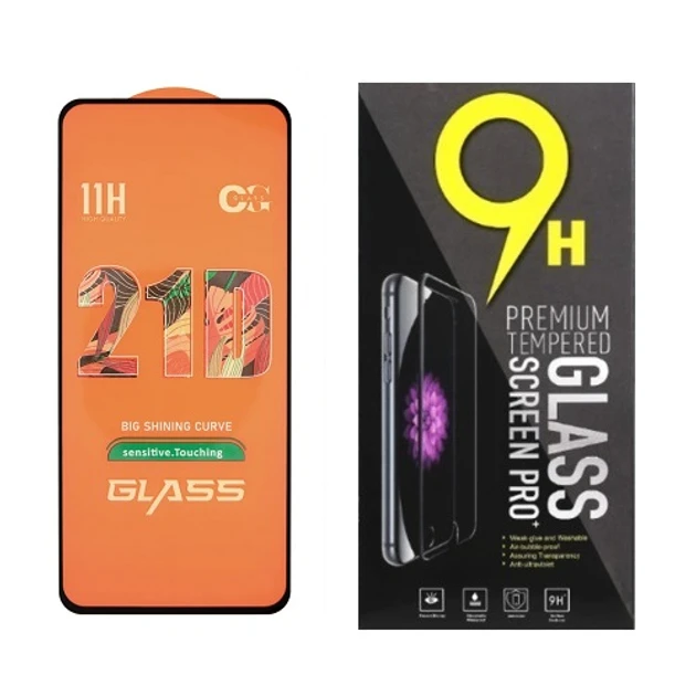 Захисне скло для OPPO Reno 8 4G, Reno 8 5G, Reno 8 Lite з чорною рамкою