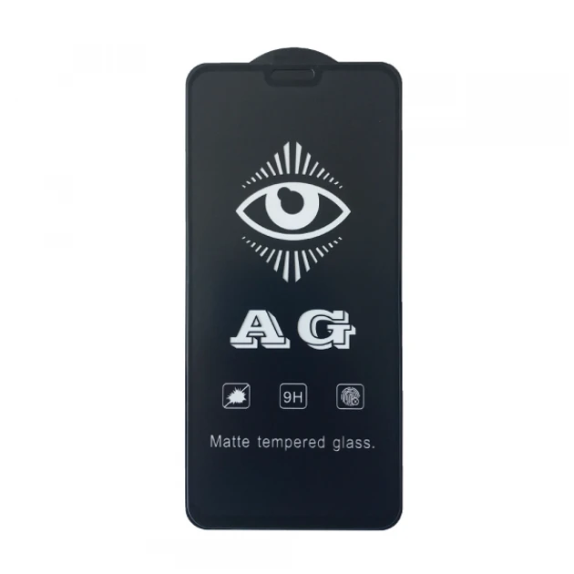 Захисне скло AG для Honor 8X Full Glue (0.3 мм, 2.5D) матове, чорне