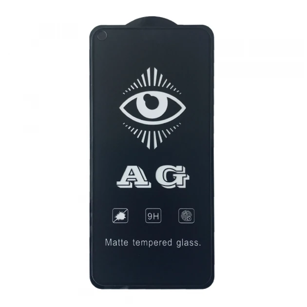 Захисне скло AG для Honor 20 (2019) Full Glue (0.3 мм, 2.5D) матове, чорне