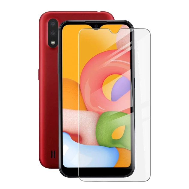 Захисне скло для Samsung A015 Galaxy A01 (2019) без рамки, прозоре