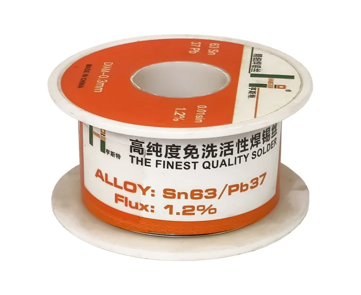 Припій Hanster HST 25 дротяний Solder wire (Sn 63%, Pb 37%) діаметр 0.3 мм 50 г