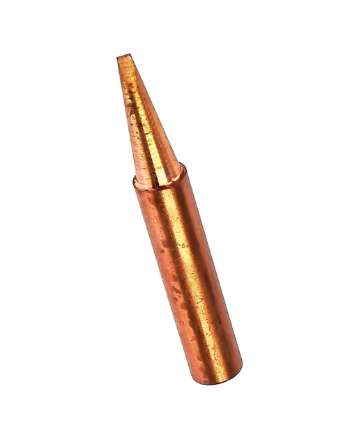 Жало AIDA 900M-T-2D жало для паяльника та паяльних станцій Hakko, Lukey, Аtten мідне, конус з двостороннім зрізом, 2 мм