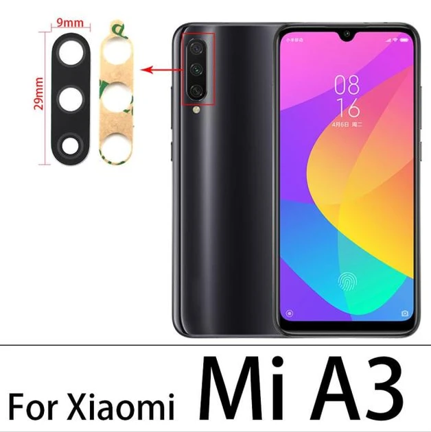 Скло камери для Xiaomi Mi A3 | Xiaomi CC9e | M1906F9SH | M1906F9SI