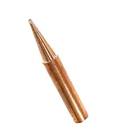 Жало AIDA 900M-T-1.2D жало для паяльника та паяльних станцій Hakko, Lukey, Аtten мідне, конус з двостороннім зрізом, 1.2 мм