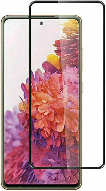 Захисне скло для Samsung G991B Galaxy S21 5G з чорною рамкою