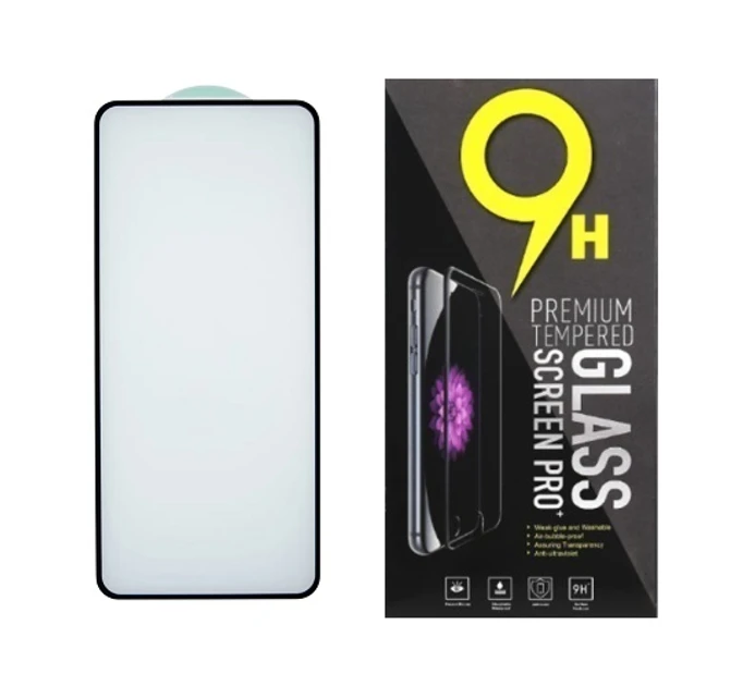 Захисне скло для Xiaomi Poco X5 Pro 5G (22101320G, 22101320I) з чорною рамкою