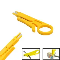 Інструмент для зачистки проводів та кручений пари, стрипер кишеньковий (кусачки, зачистка ізоляції)