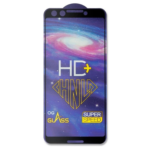 Захисне скло Prime для Google Pixel 3 (5.5) G013A, G013B Full Glue (0,3 мм, 2,5D) чорне