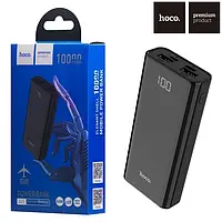 Портативна батарея Power Bank Hoco J45 Elegant Shell LED-екран, 10000 mAh, чорний