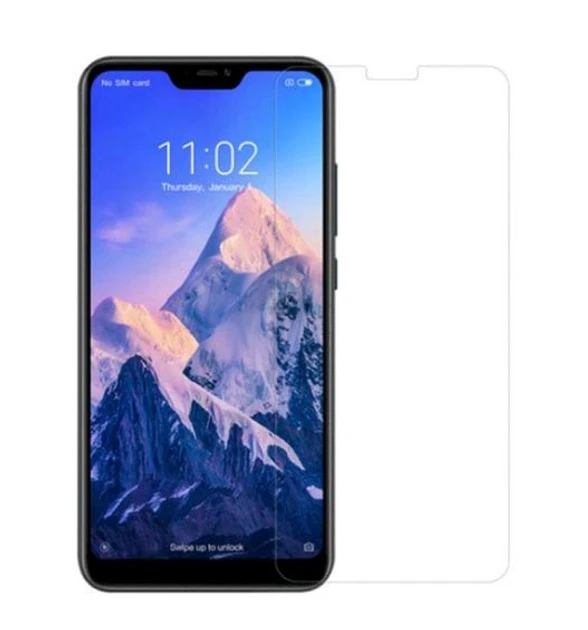 Захисне скло для Xiaomi Redmi 6 Pro / Mi A2 Lite без рамки, прозоре