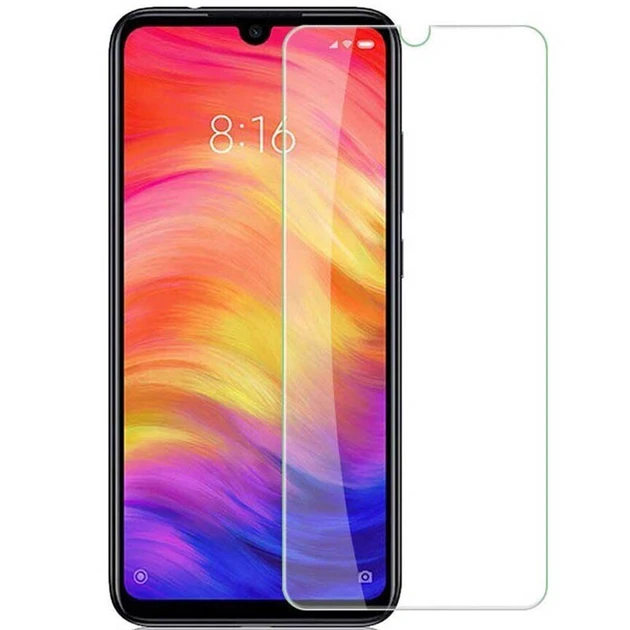 Захисне скло для Xiaomi Redmi Note 7, Note 7 Pro, Note 7S (0.3 мм, 2.5) прозоре