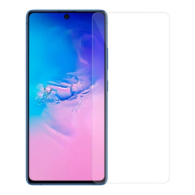 Захисне скло для Samsung A915 Galaxy A91 без рамки, прозоре прозоре