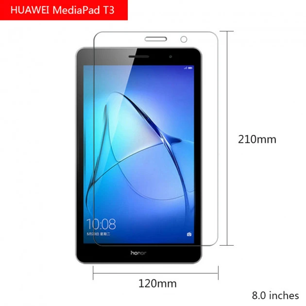Захисне скло для планшета Huawei MediaPad T3 8 (8.0") | KOB-L09 | KOB-W09 (0.3 мм, 2.5D)
