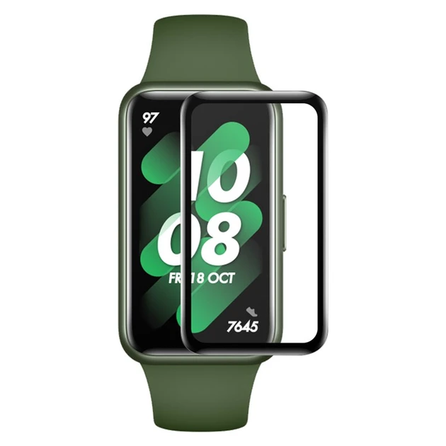 Захисна плівка для Honor Band 7 (0.2 мм, 3D чорна) Polycarbone