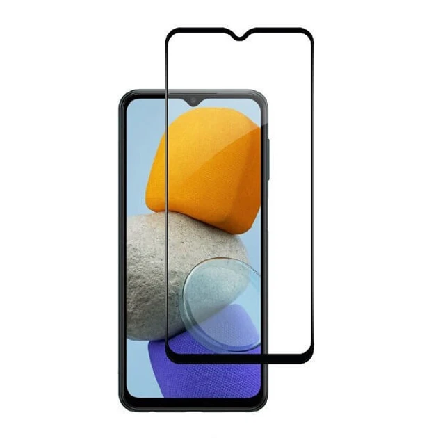 Захисне скло для Samsung M236 Galaxy M23 з чорною рамкою