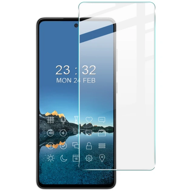 Захисне скло для Samsung A536 Galaxy A53 без рамки, прозоре