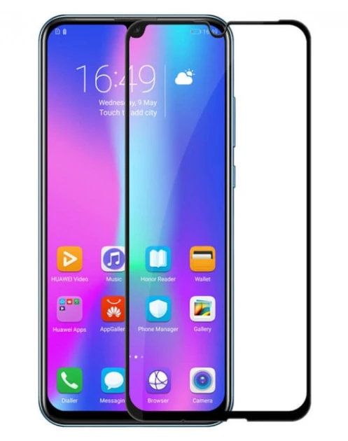 Захисне скло Huawei Honor 20i, Honor 20 Lite, Honor 10i з чорною рамкою