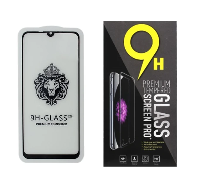 Захисне скло для Huawei P Smart S, Y8p, Enjoy 10s, Honor Play 4T Pro, Honor 30i з чорною рамкою