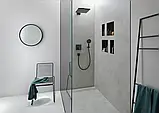 Тримач для ручного душу Hansgrohe Porter E, чорний матовий (28387670), фото 3