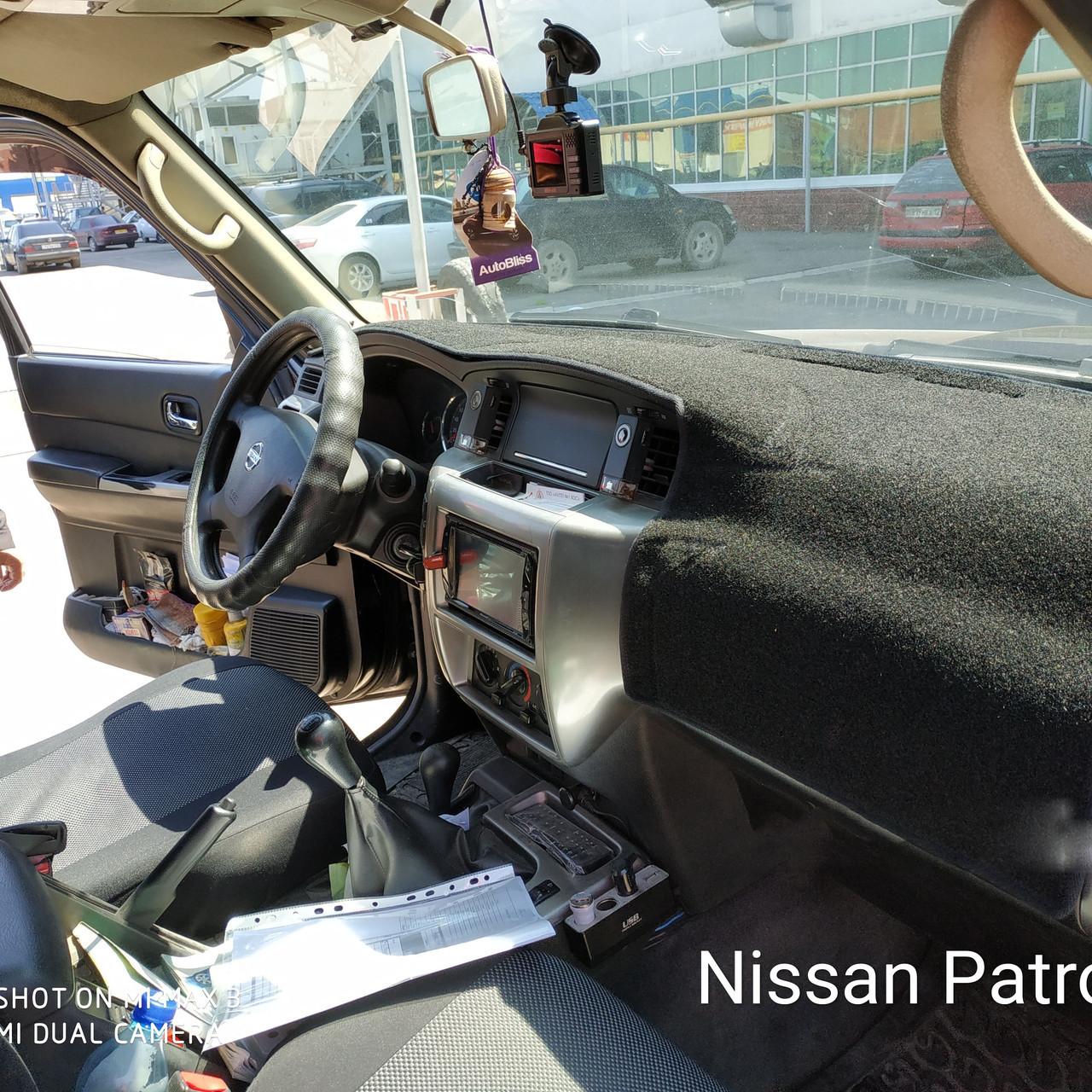 Накидка на панель приладів NISSAN Patrol (5 пок., Y61, рестайлинг) 2003-2014