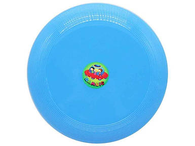 Літаюча тарілка дитяча іграшкова блакитний 27 см арт.0342 ТМ БАМСИК FG