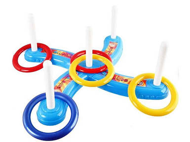 Кільцекид гра дитяча ГІГО №2 12*35 см синій арт.1108 ТМ БАМСИК FG