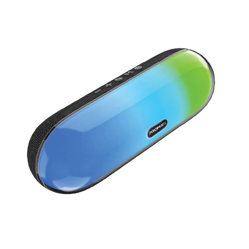 Портативна колонка Promate Lumibar 10W Bluetooth 5.3 2200mAh Black (lumibar.black)
