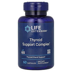 Підтримка щитоподібної залози: тироїд потрійної дії, Thyroid Support Complex, Life Extension, 60 капсул