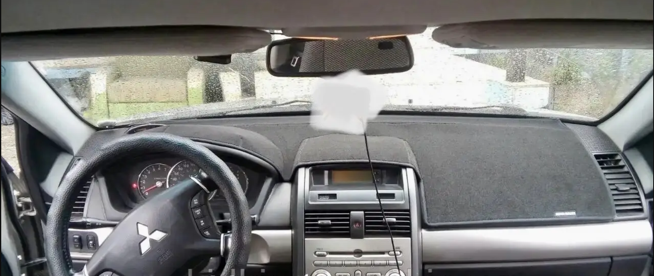 Накидка на панель приладів MITSUBISHI Galant (9 пок., PS-Platform, мод. 1: 'только часы') 2003-2012