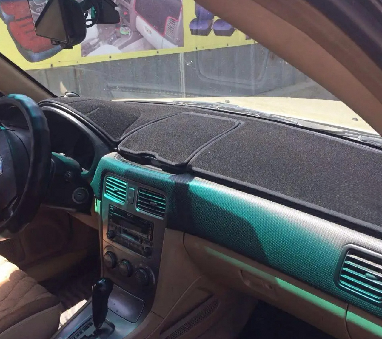 Накидка на панель приладів SUBARU Forester 2 пок. SG 2002-2008