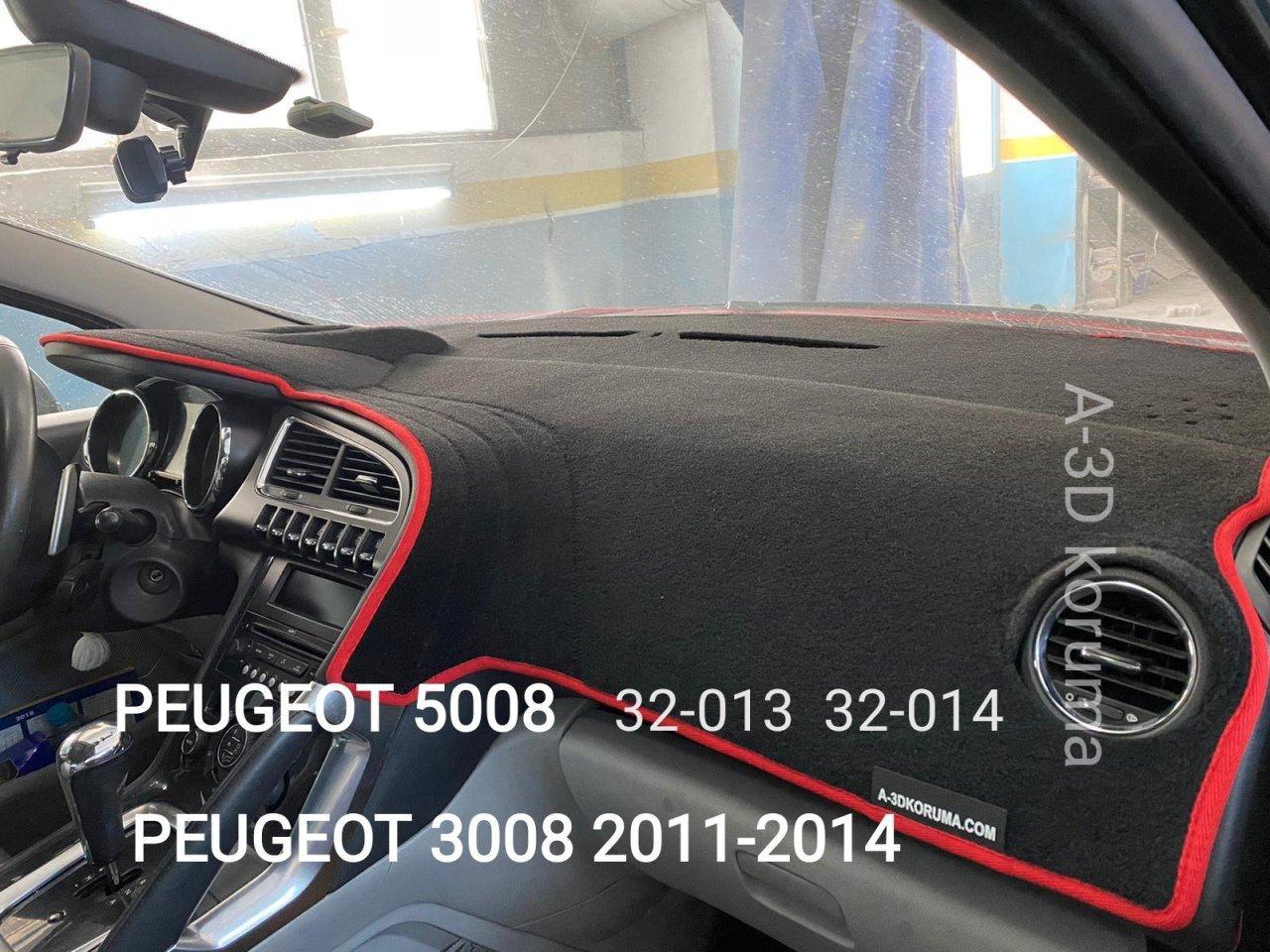 Накидка на панель PEUGEOT 3008 2011-2014
