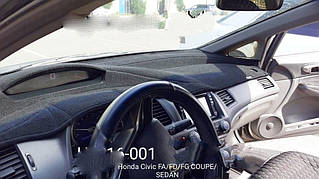 Накидка на панель приладів HONDA Civic (8 пок., FA/FD/FG, Coupe/Sedan), 2005-2011