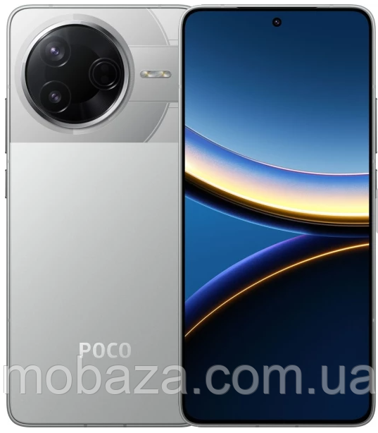 Смартфон Poco F7 Pro 12/256GB Silver (with Adapter)