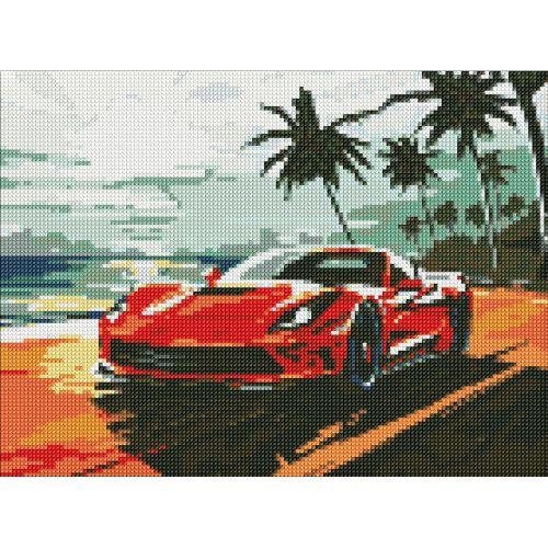 Алмазна мозаїка "Поїздка узбережжям" 30x40 см [tsi262831-TSI], фото 1