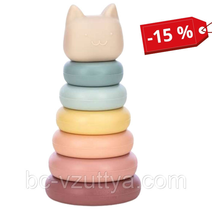 Силіконовий сортер FreeON Вежа Kitty
