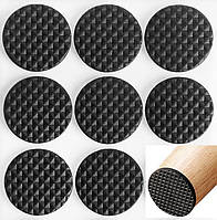 Гумові наклейки для меблів, захист від подряпин Круг D=22 мм, h=4 мм (8 в 1)