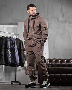 Чоловічий спортивний костюм Stone mokko ДЛ6303