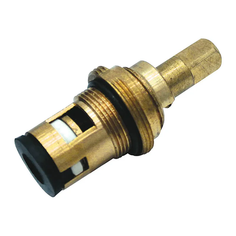 Кран букса EP KB-006-CER 1/2" (Совітська кераміка з різзю під декоратор) (AC0534), фото 1