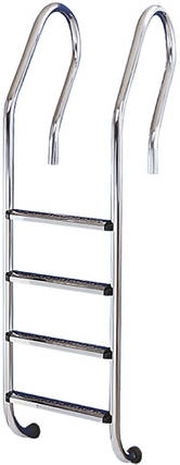 Сходи для басейну Flexinox Mixta Electropolished (4 сходинки), AISI-316, фото 1