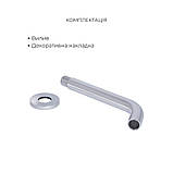 Комплект для умивальника Qtap Spring Chrome: Змішувач QTSPRCRM 0101 + вилив QTVYT246CRM45930, фото 6