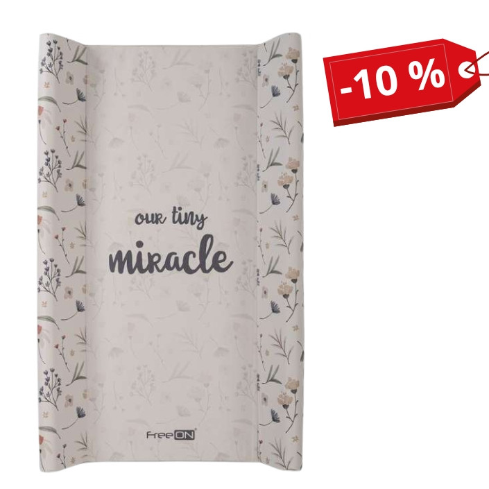 Килимок для пеленання FreeON Tiny miracle,з укріпленим дном, 50x80x10 см