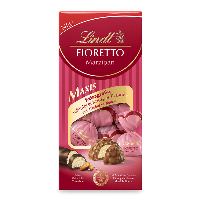 Шоколадні цукерки Lindt Fioretto Maxis Марципан 161 г