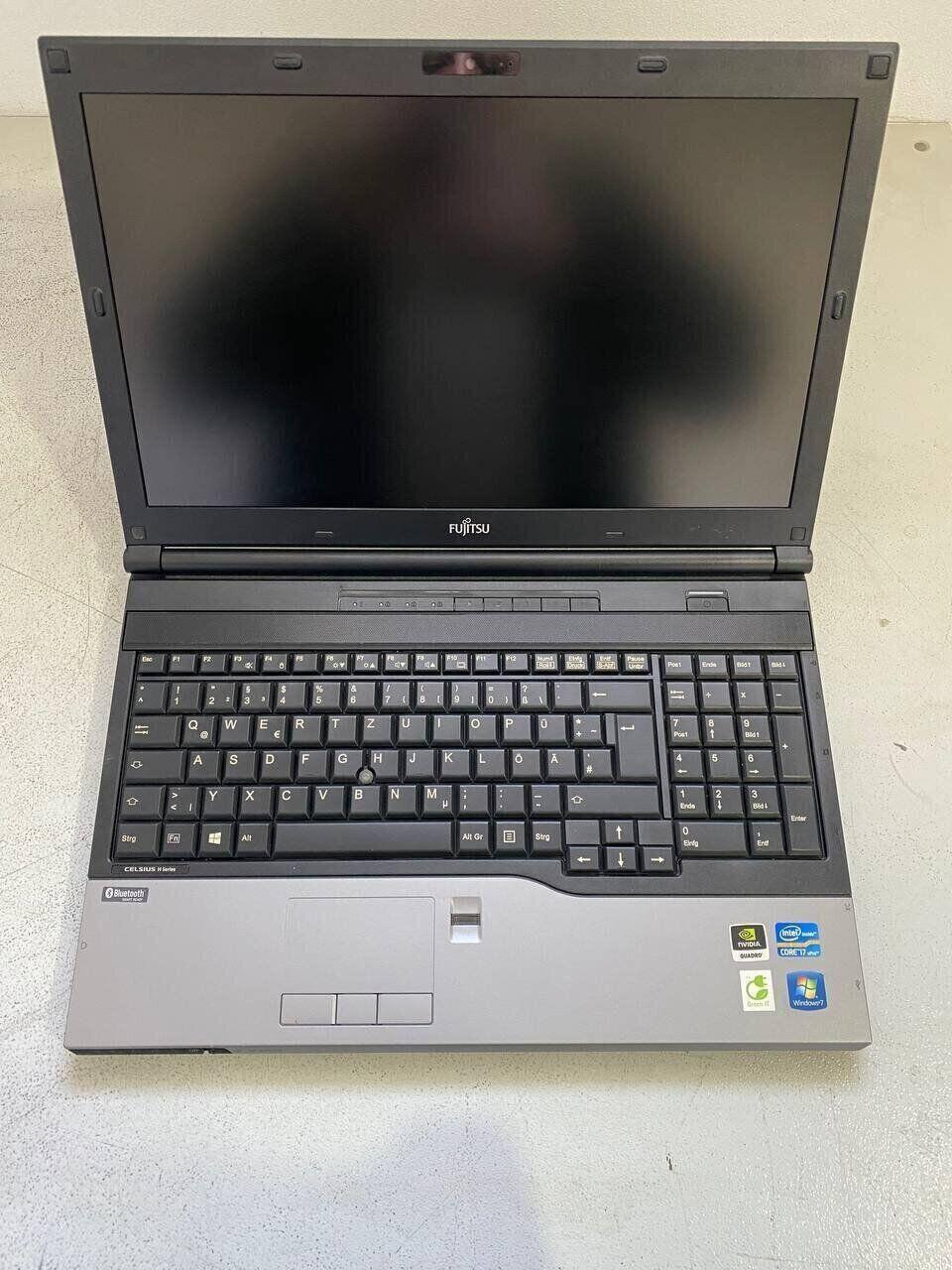 Б/в Ноутбук Б-клас Fujitsu Celsius H720 15.6" 1920x1080| Core i7-3720QM| 32 GB RAM| 256 GB SSD| Quadro K1000M 2GB