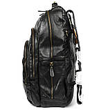 Великий шкіряний рюкзак HILL BURRY HB4013A 52 см 2, фото 4